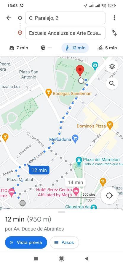 Sherryflat Paralejo 7 Leilighet Jerez de la Frontera Eksteriør bilde