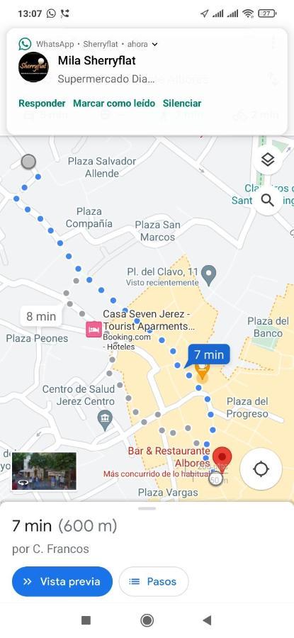 Sherryflat Paralejo 7 Leilighet Jerez de la Frontera Eksteriør bilde